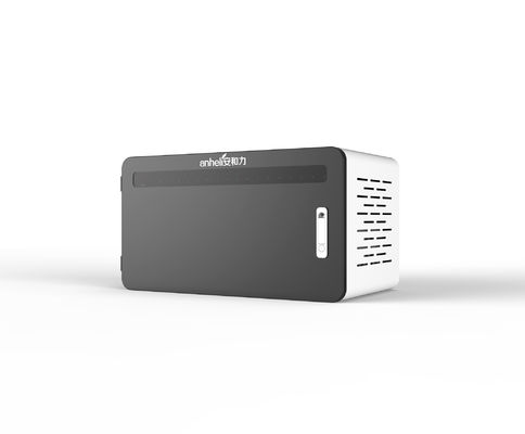 Desktop 18 Slots USB-verriegelbare Ladekabine mit 8S Sicherheitsschutzsystem und Schlössern und Schlüsseln