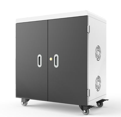 5V 2A verschließbares Ipad, das Aufladungskabinett-Station USBs mit 4 Rädern auflädt