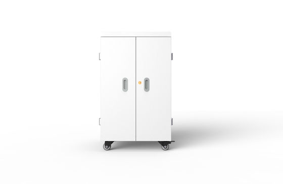 42-Porte AC-Strom-Direktlade-Wagen mit Kühlventilatoren und Belüftungslöchern für Tablets 550*510*950mm 65kg