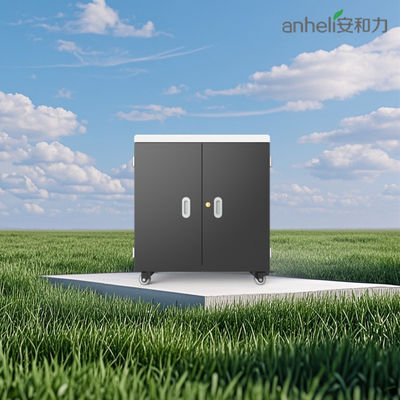 36 Ports USB Smart Tablet Ladewagen mit 8S Sicherheitsschutzsystem und Kühlventilatoren