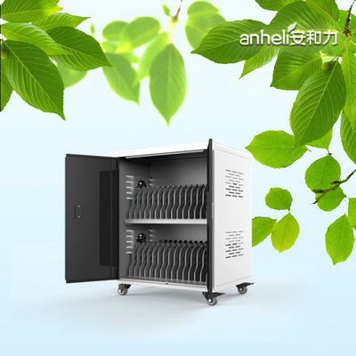 30 Bay Laptop Ladekabine mit Schlössern und Schlüsseln Kühlventilatoren und deutschen medizinischen Standardrädern