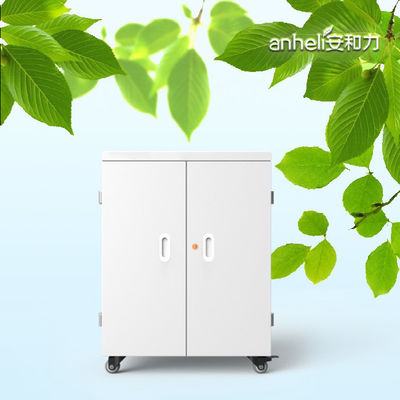 60-Porte AC-Stromlade-Wagen mit Tablet-Ladeschrank aus verzinktem Stahlblech