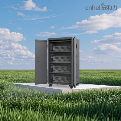 Verzinktes Blech 64 USB-Port Tablet-Ladeschrank mit 8S Sicherheit