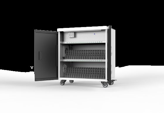 36-Ports-Tablet-Ladewagen mit 2 Bremsrädern und 5V 2A-Ausgang für den Schulgebrauch