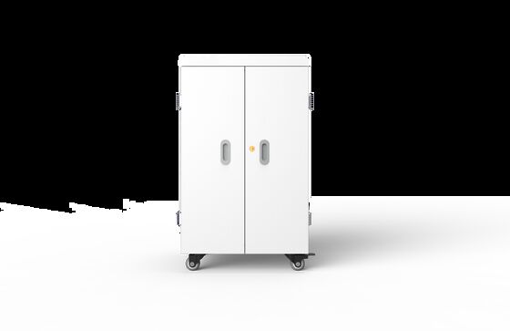 42 Ports Tabletten Ladekorb mit Verzinkung und deutschen medizinischen Standardrädern