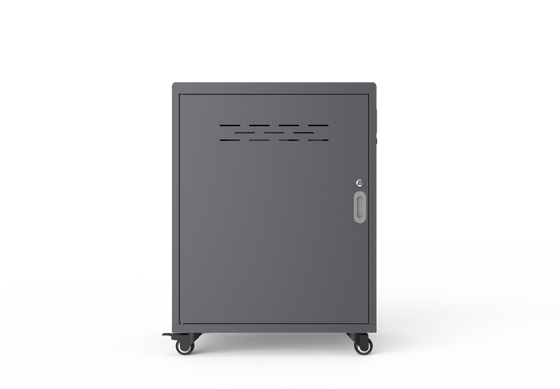 USB Type Smart Tablet Charging Cabinet 54 Ports Ipads Charging Cart