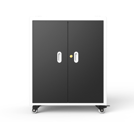Wechselstrom Ipad Chromebook Aufladung karren 30 Buchten mit Ventilatoren